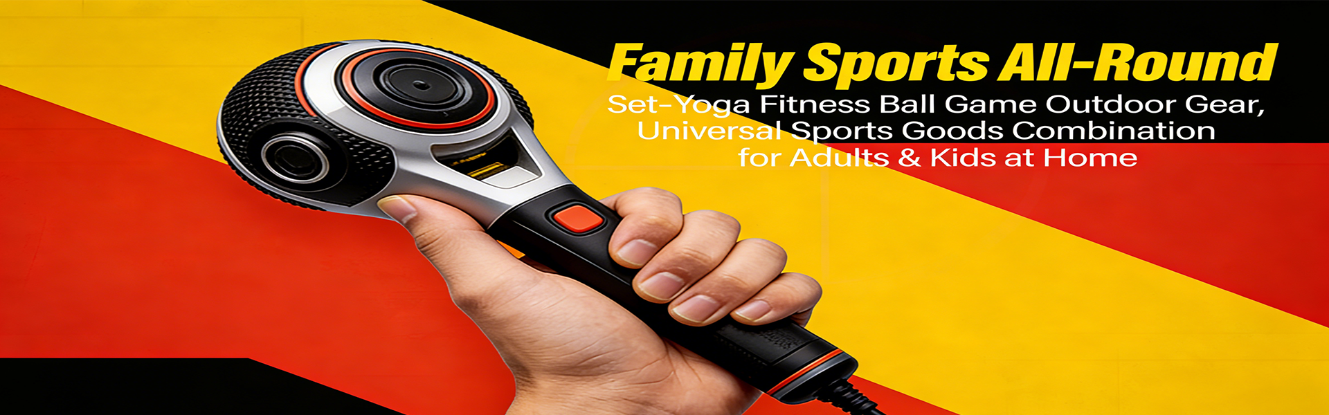 Family Sports All-Round Set - Yoga Fitness Ball Game Outdoor Gear, Universal Sports Goods Combination for Adults & Kids at Home